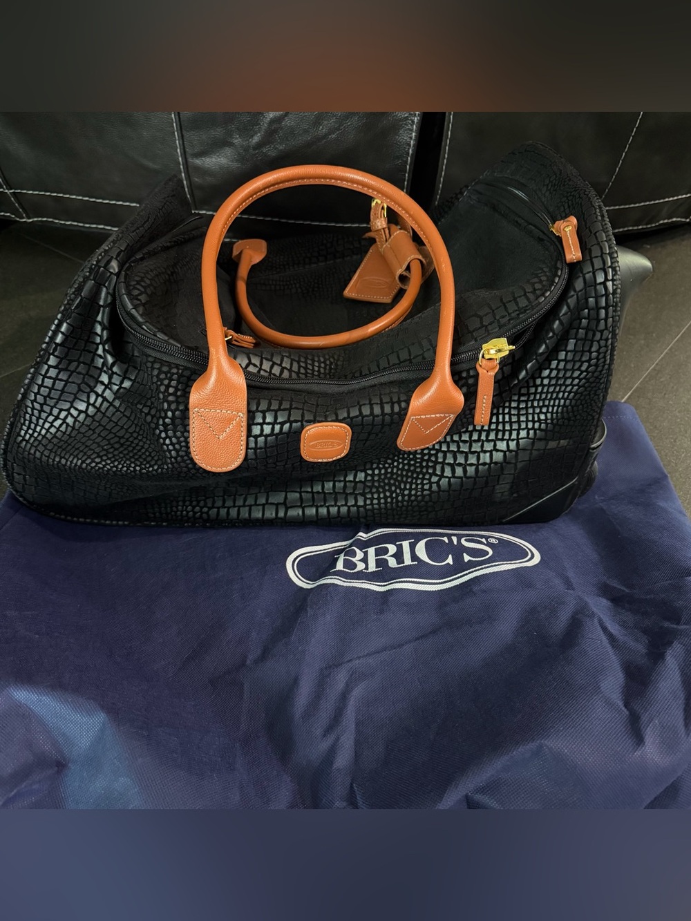 Bric's My Safari 21" Rolling Duffle - 001 Black